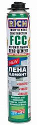 Пена-цемент RICH Foam-Cement FCC всесезонная полимерная для перегородок и стен 850мл 113965