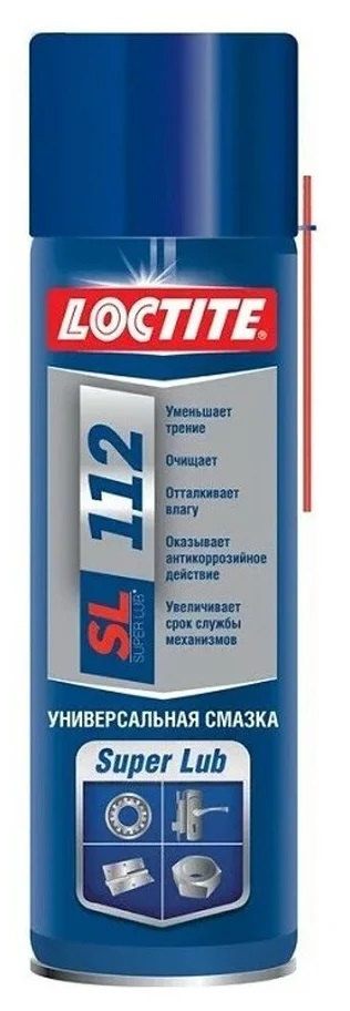 Универсальная синтетическая смазка Loctite SuperLube SL112 100мл 1928430