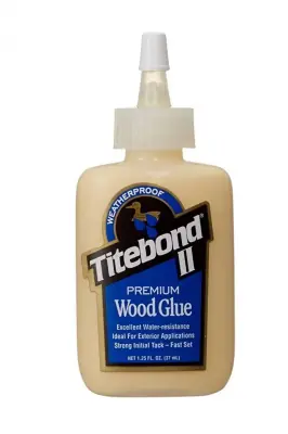 Столярный клей Titebond II Premium Wood Glue ПВА влагостойкий полупрозрачный 37мл